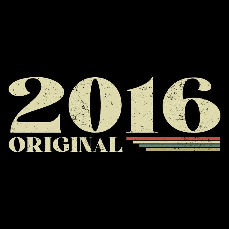 Original 2016 Vintage 2016 Anniversary 2016 Retro