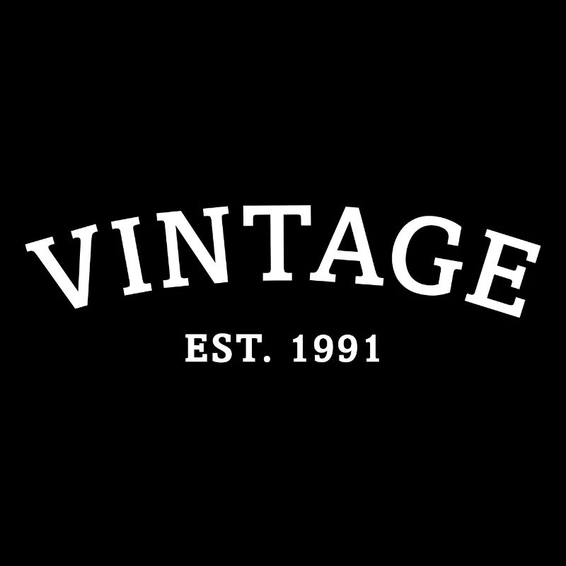 Vintage Est. 1991 Geburtstagsgeschenk
