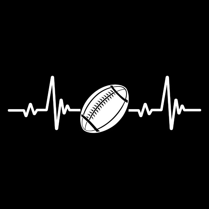 Rugby Heartbeat Rugby Player
