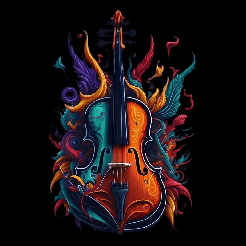 Violin Illustration