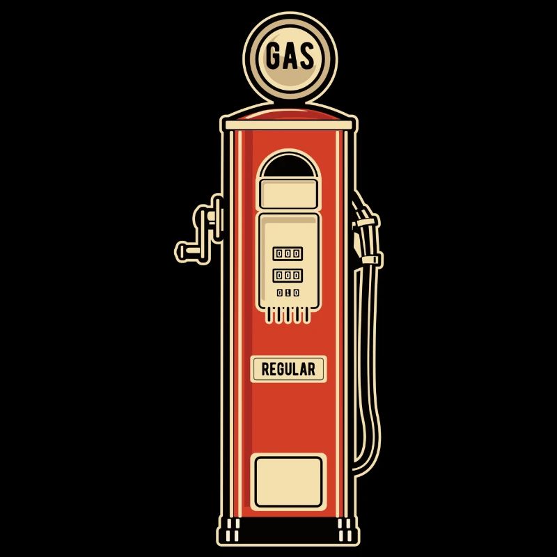 Gas Pump Retro