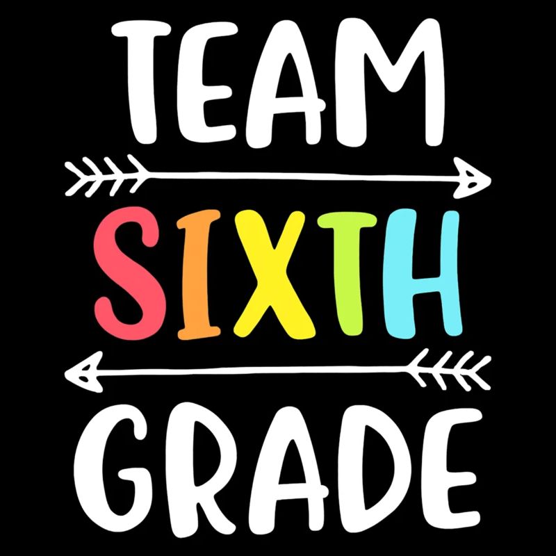 Team Sixth Grade Funny 6th Back To School Teacher