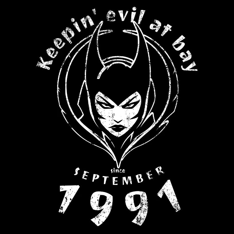 33. Geburtstag Keepin evil at bay since 09/1991