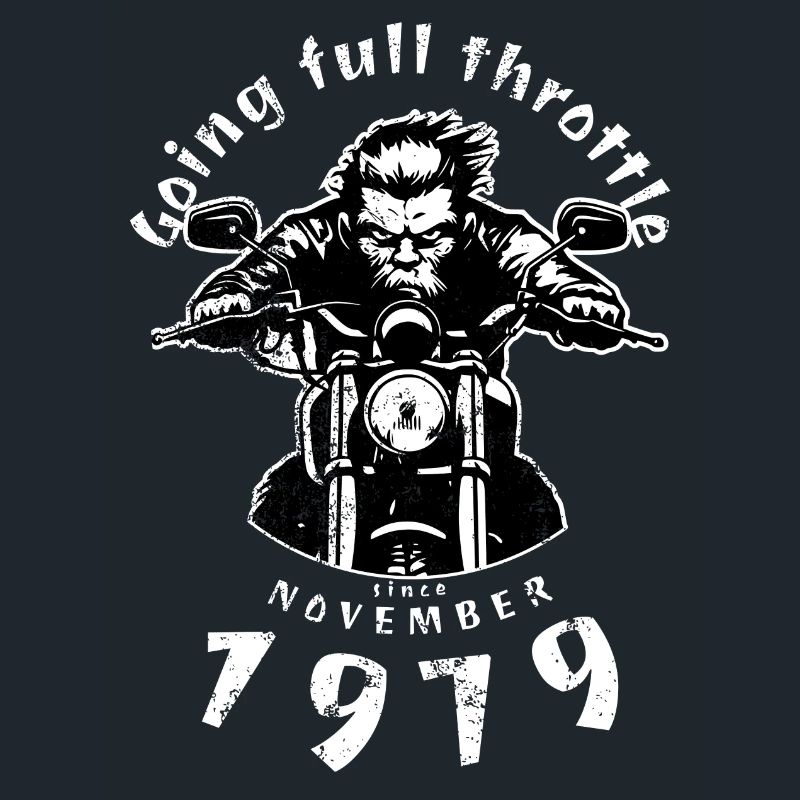 45. Geburtstag Going full throttle since 11/1979