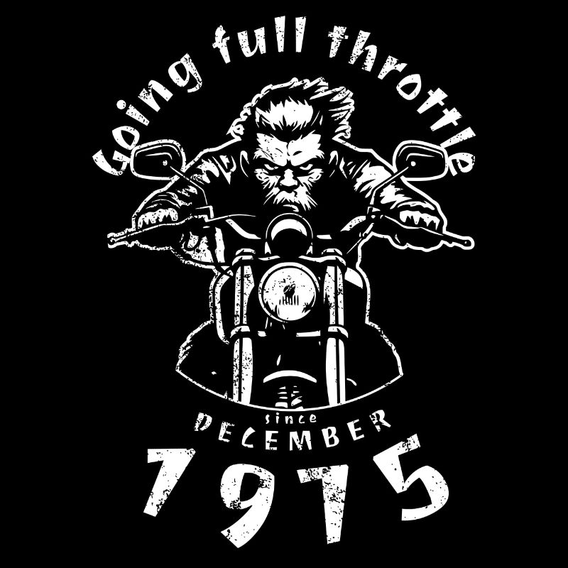 49. Geburtstag Going full throttle since 12/1975
