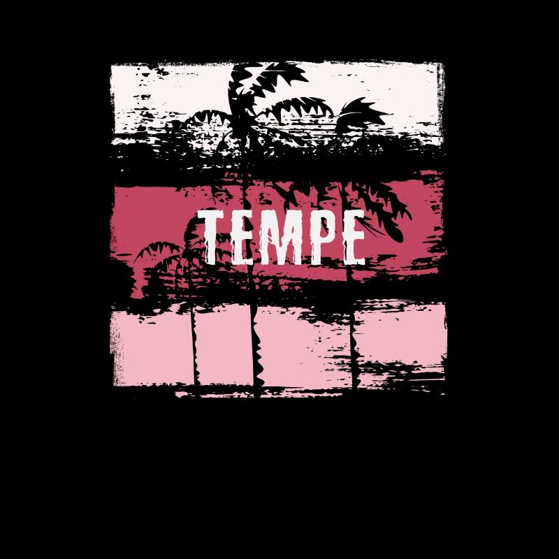 Tempe Arizona Vacation Souvenir Abstract Artistic