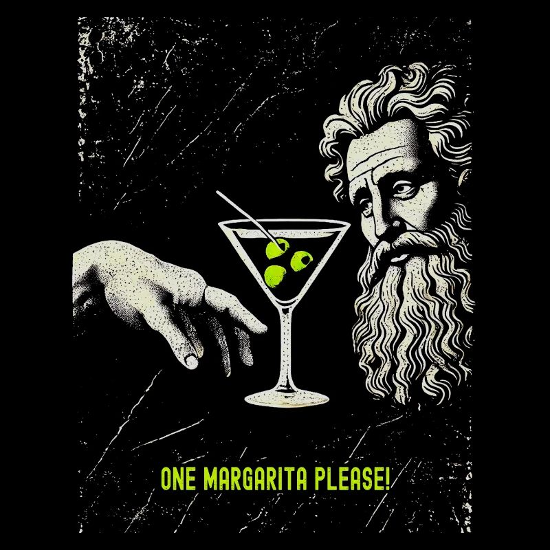 One Martini Please – Design divin humoristique