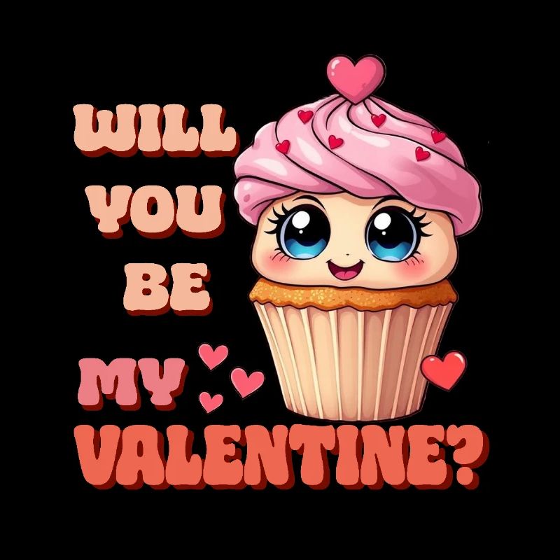 Cupcake - Serez-vous mon Valentin