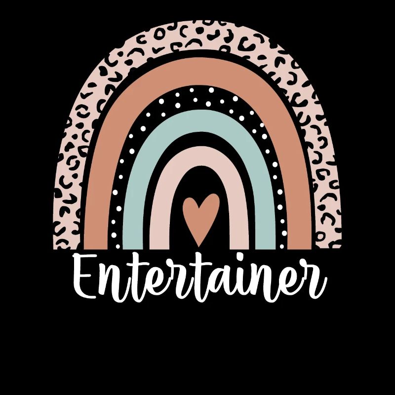 Entertainer Arc-en-ciel Léopard Amusant
