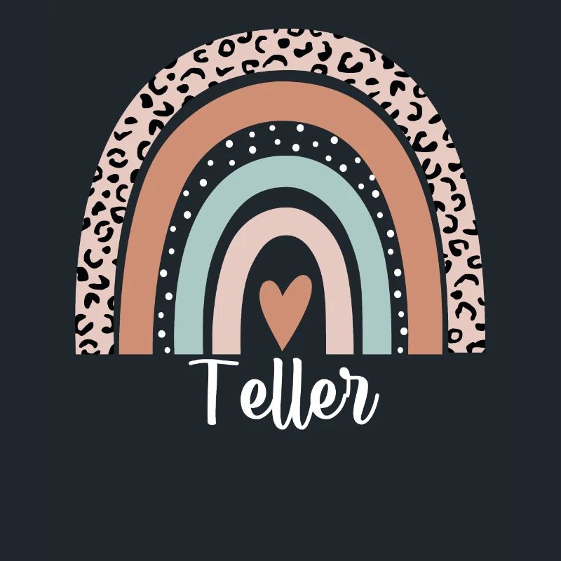 Teller Rainbow Leopard Funny Teller Appreciation