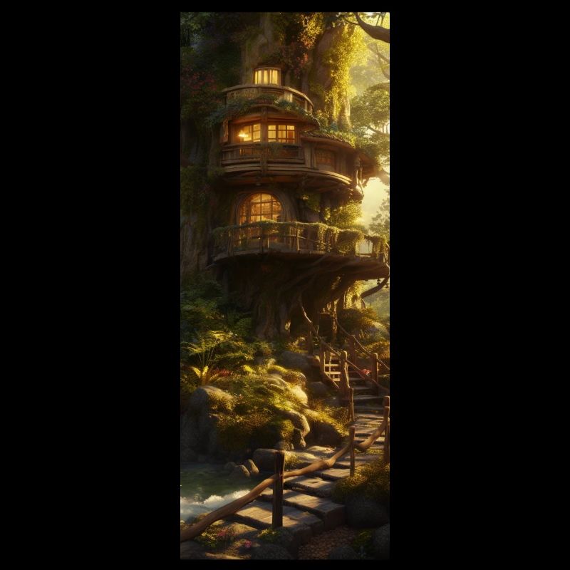 Fantasy treehouse