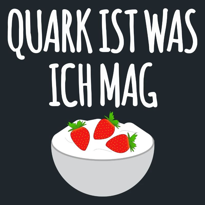 Quark mit Erdbeeren