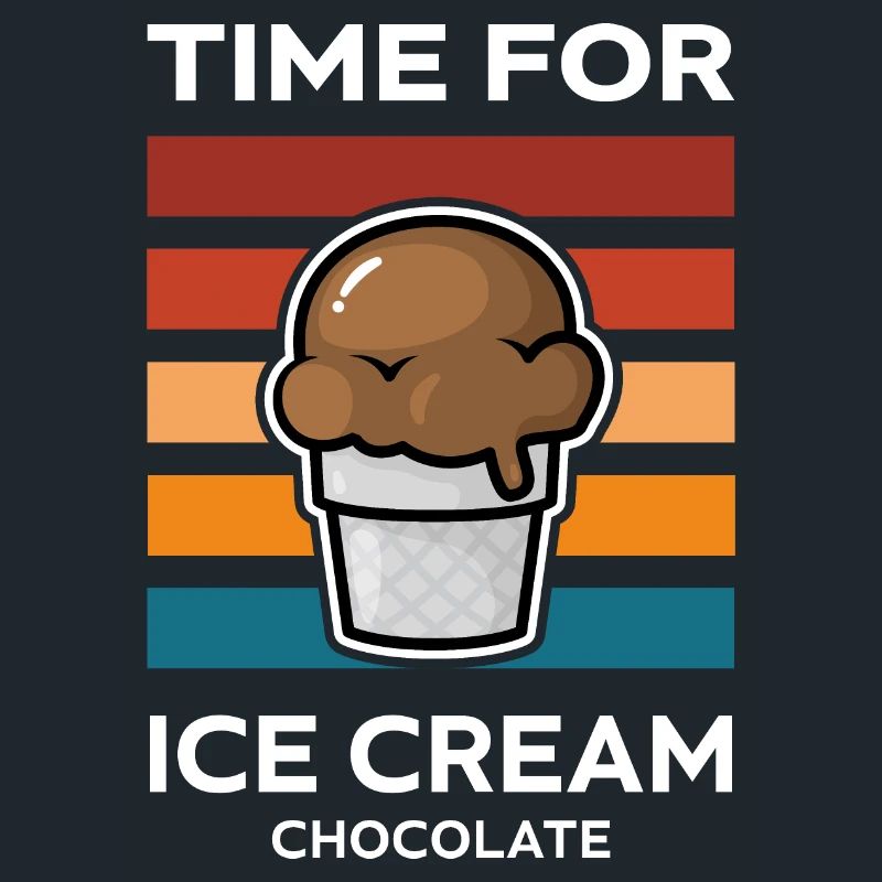 C’est l’heure de la crème glacée au chocolat