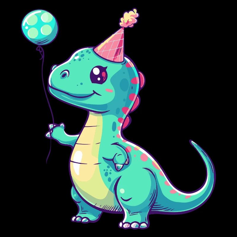 Dinosaur brontosaurus birthday comic