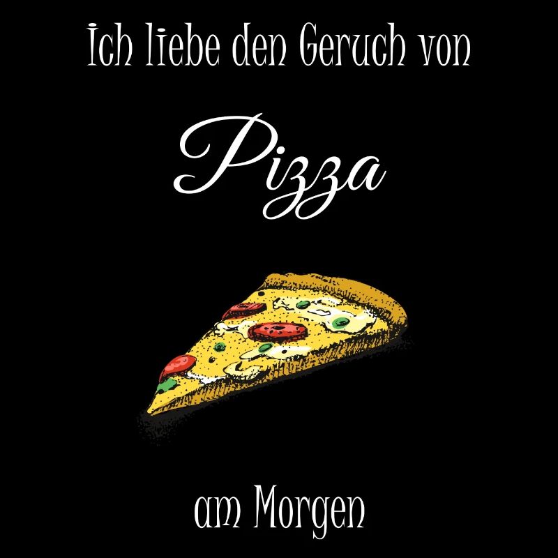 J’adore l’odeur de la pizza le matin