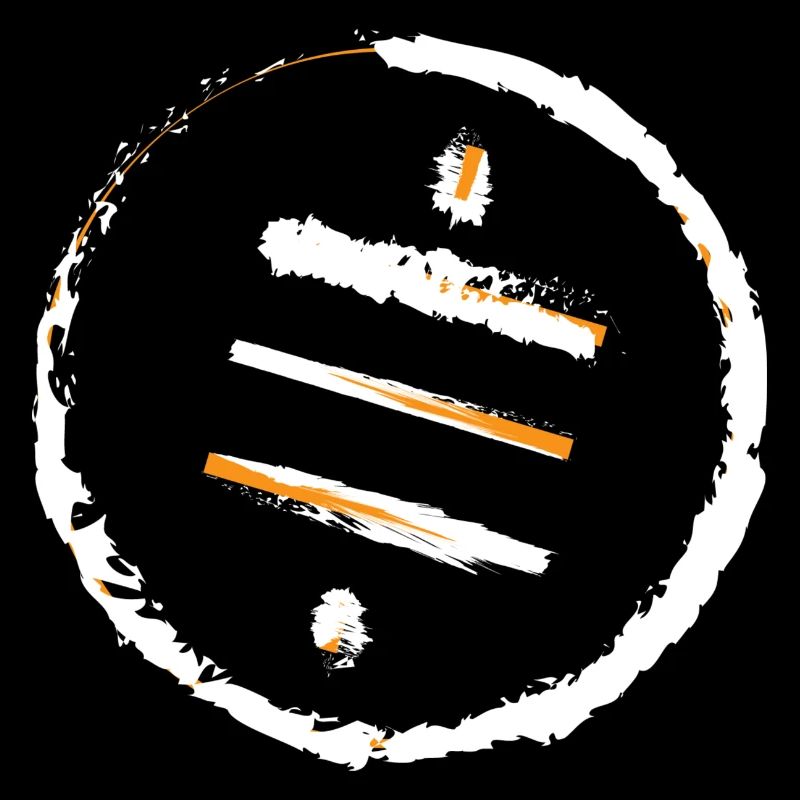 SatsLogoScratch White