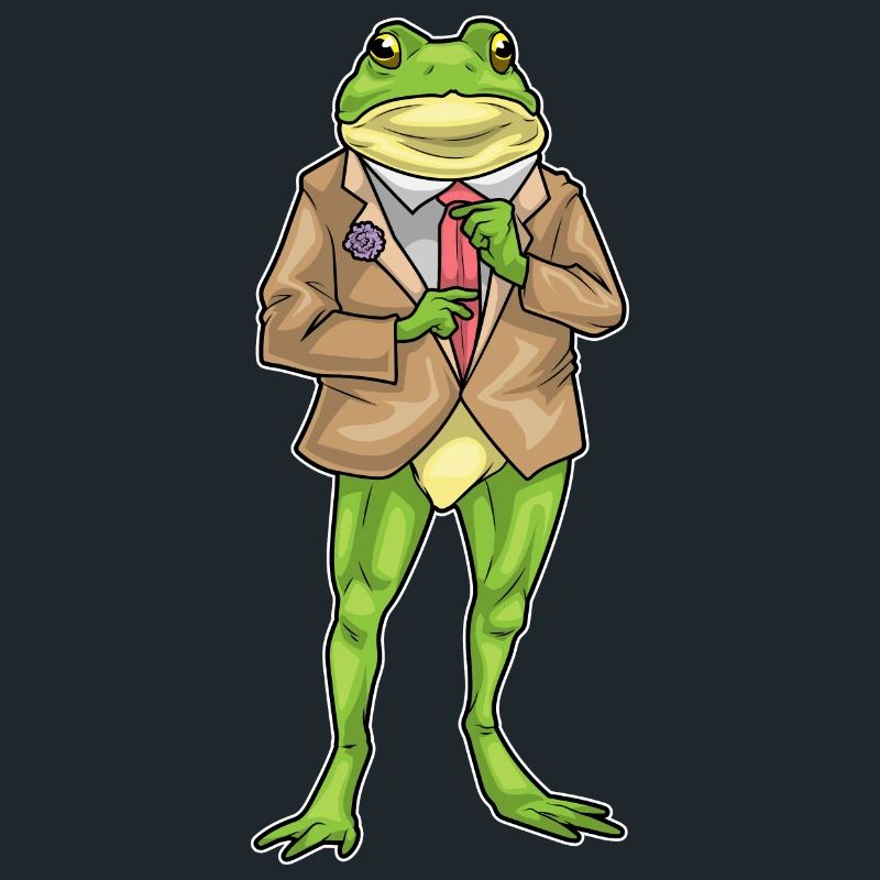 Frog Groom Jacket Wedding