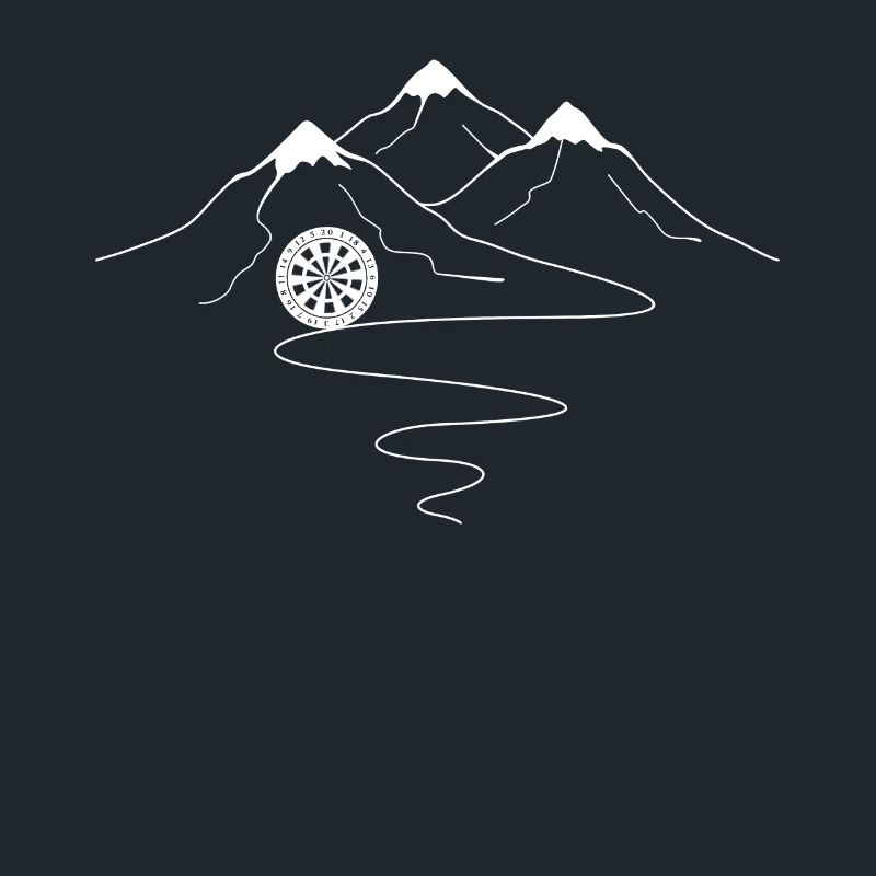 Berg 2 - Dartscheibe -