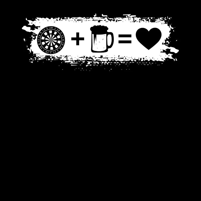 Grunge Rectangle - Heart - Beer - Dartboard -