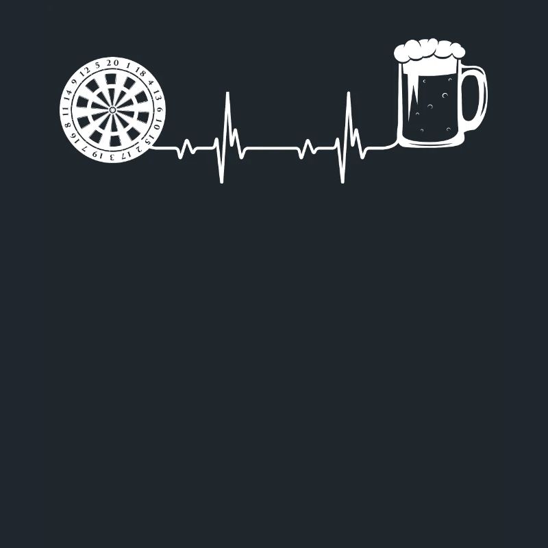 Bière - Palpitations cardiaques - Jeu de fléchettes -