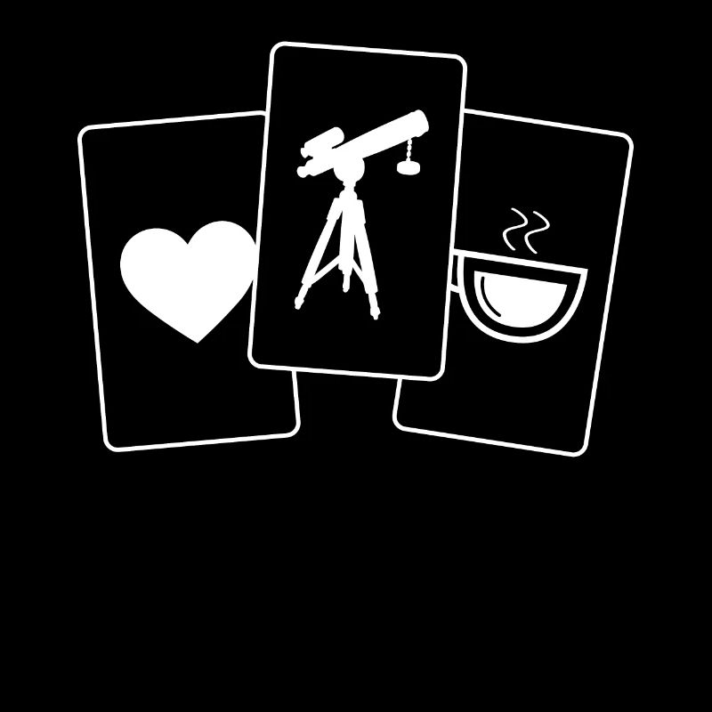 Heart - Coffee - Astronomy -