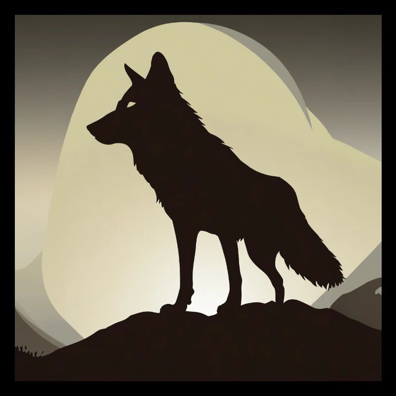 Wolf Silhouette