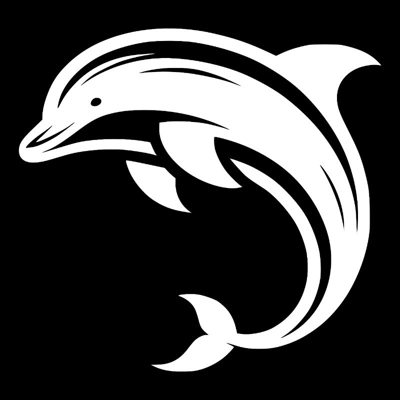 ETaucher Freunde Design Delfin im Sprung