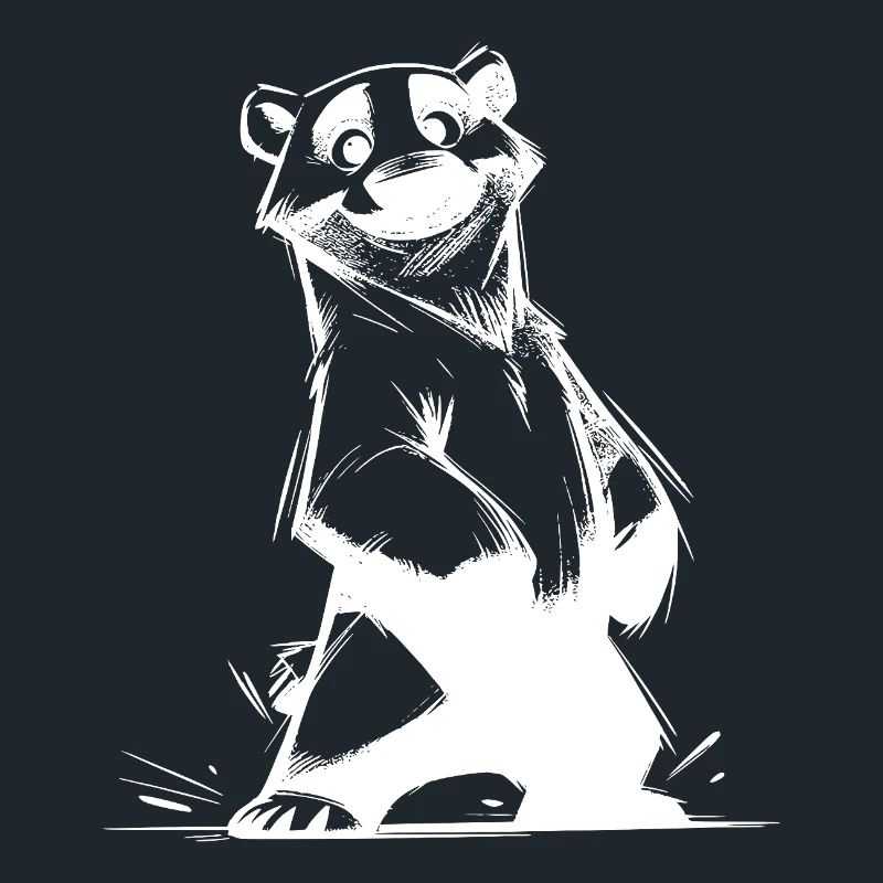 Cute bear comic darling with cuddle factor