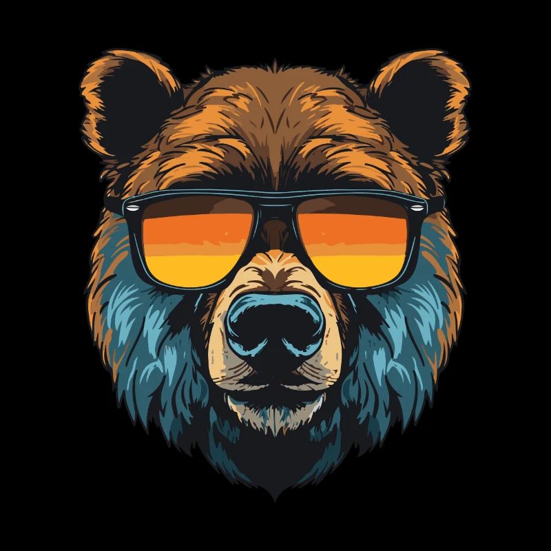 Tête d’ours cool