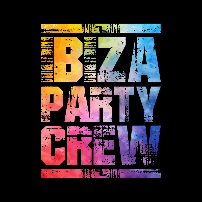 Ibiza Party Crew Bunt