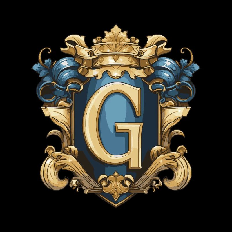 G Letter Logo Crown