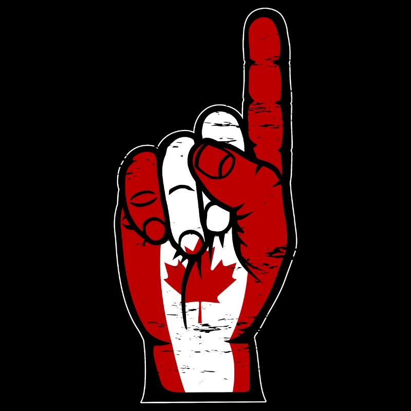 Kanada Flagge Nummer 1 used