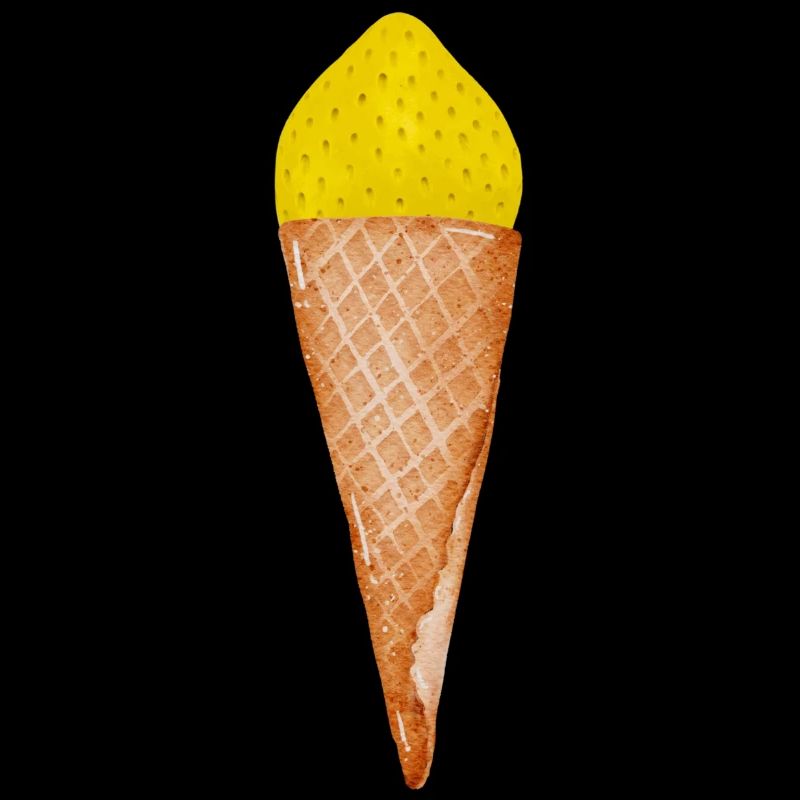 Crème glacée au citron