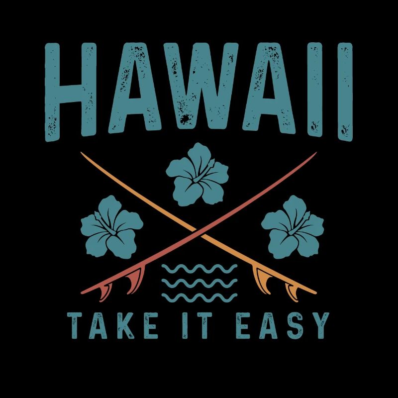 Souvenir de surfeur Aloha d’Hawaï