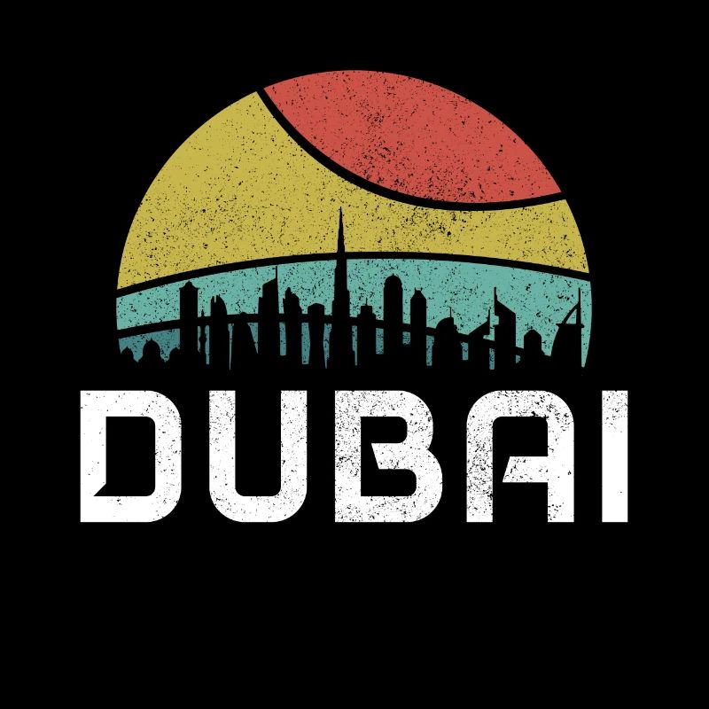 Dubai Skyline UAE Souvenir