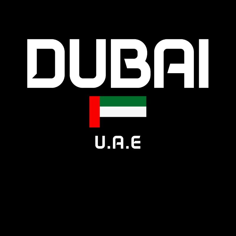 Dubai Skyline UAE Souvenir