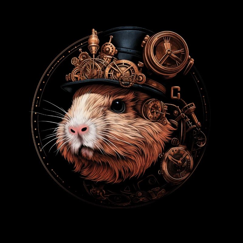 Cochon d’Inde Steampunk drôle cadeau