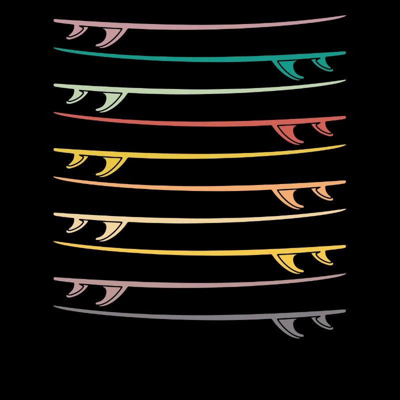 Surfen Vintage Surfer Geschenk