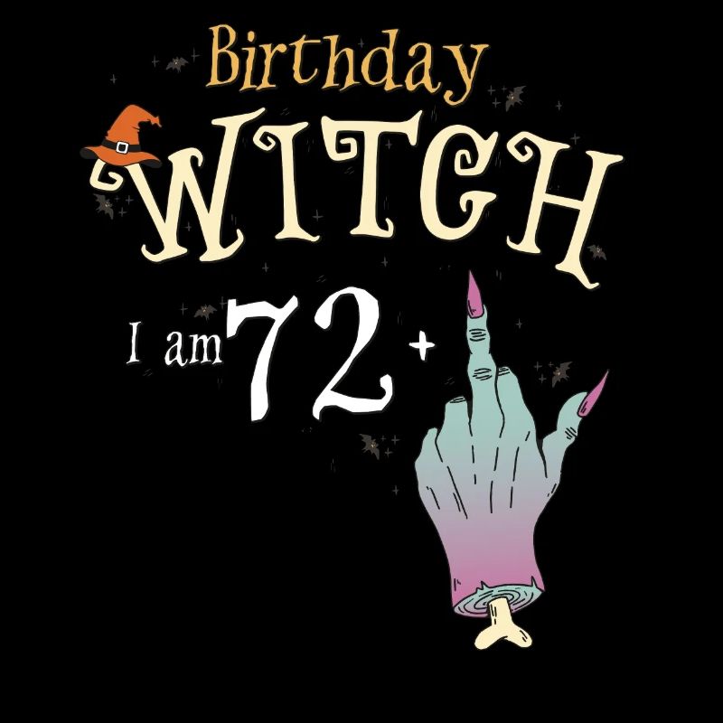 73 Year Old HallowQueen, 73rd Birthday Witch