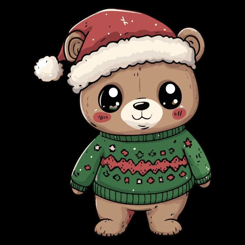 Bär Weihnachten Comic