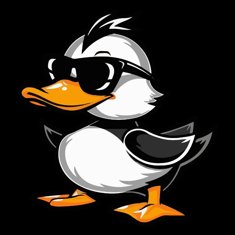 Duck Cool Animal