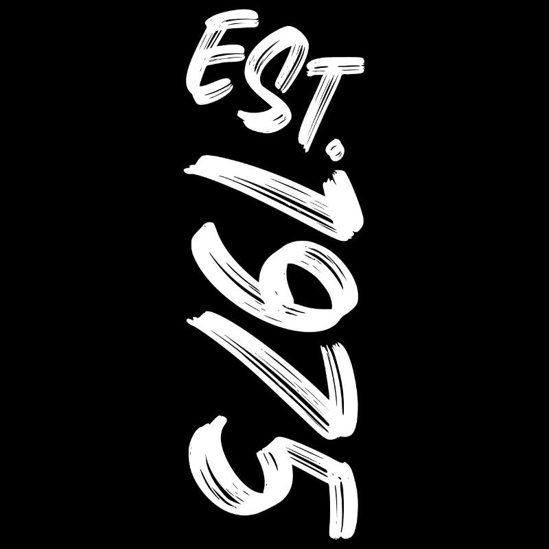 Est. 1975 - Established 1975 - Geburtstag Geschenk