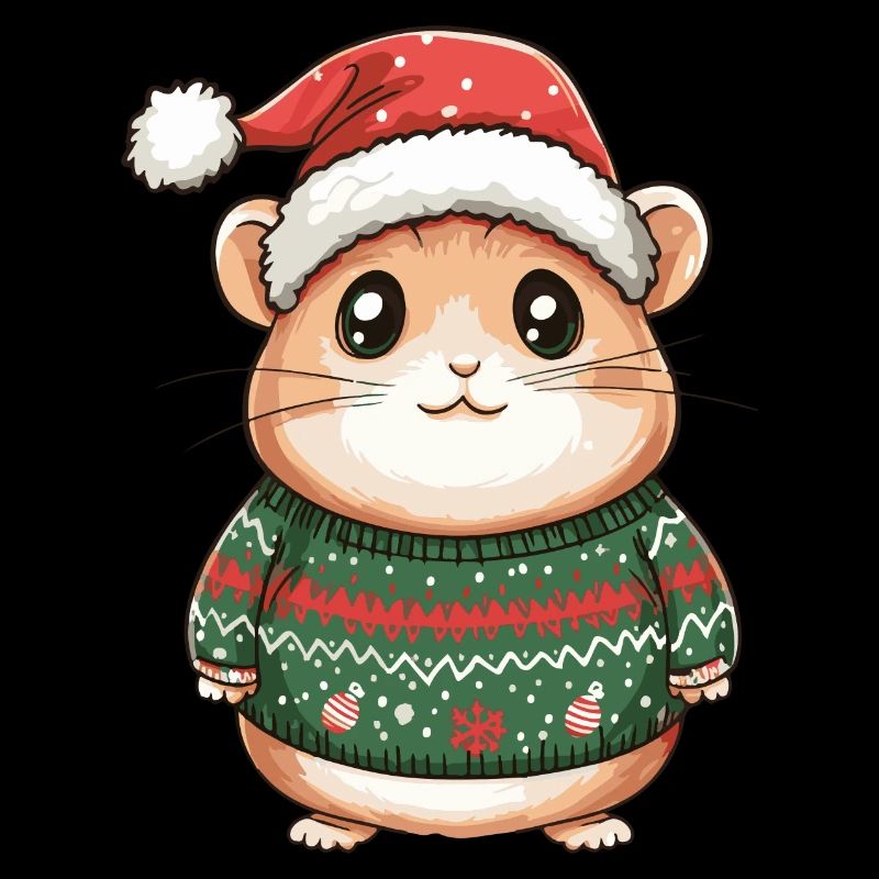 Hamster Weihnachten Comic