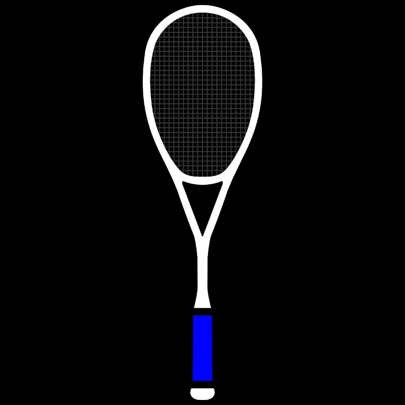 Raquette de squash Tennis Multicolore Blanc Bleu
