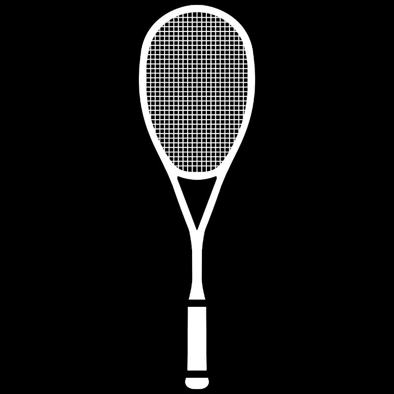 Raquette de Tennis Squash Split White