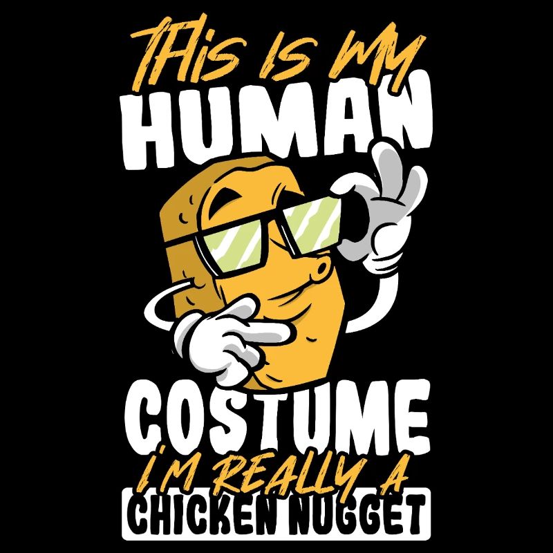 My human costume I'm really a