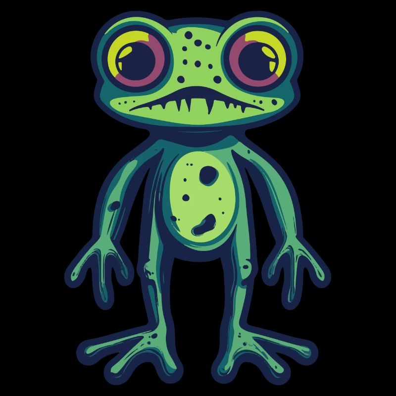 Frosch Halloween Tier