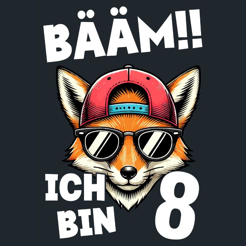 BÄÄM Ich Bin 8 Geburtstag Fuchs Geburtstagsdeko