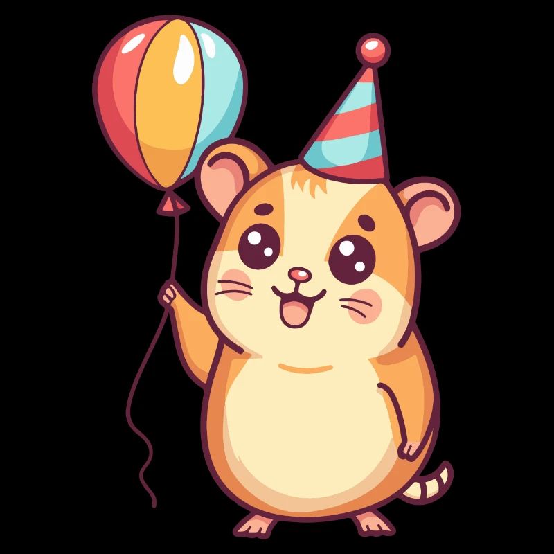 Hamster Birthday Comic