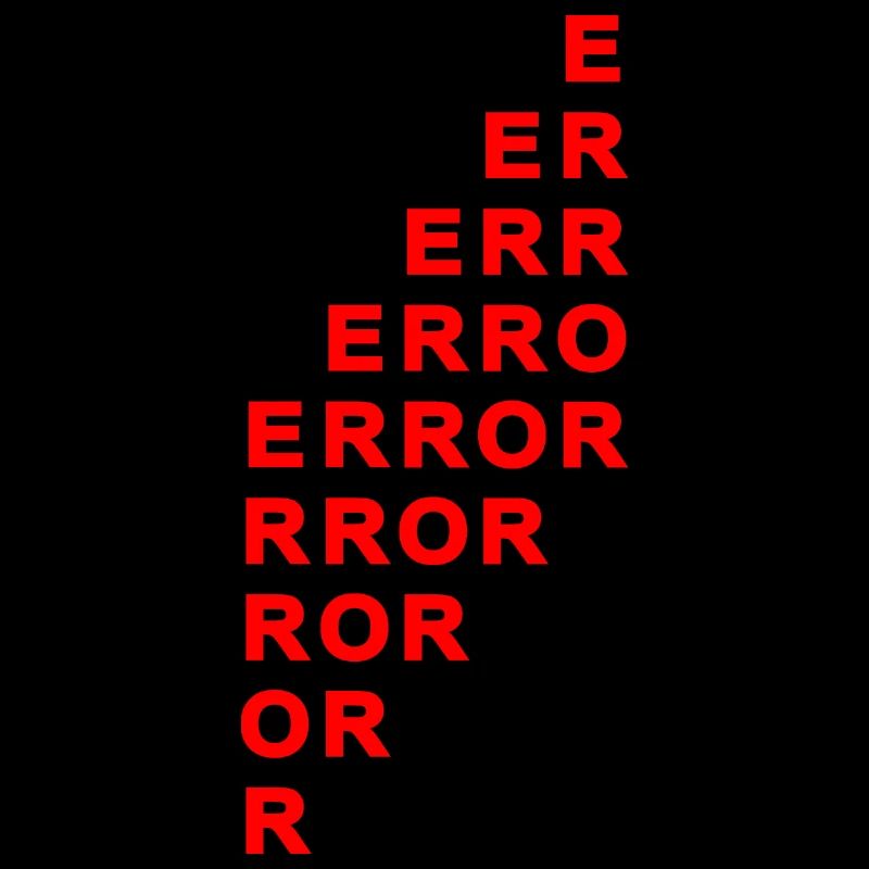 Error Saying Proverbs